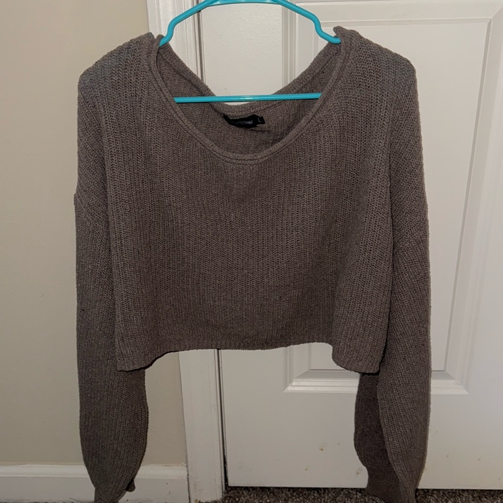 Pretty Little Thing- Cropped sweater